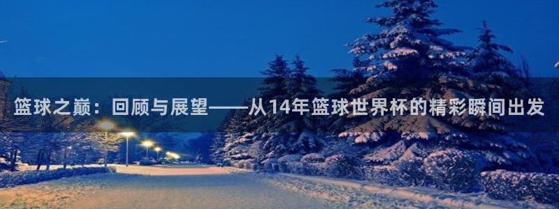 世界杯在线直播入口:篮球之巅:回顾与展望——从14年篮球世界杯的精彩瞬间出发